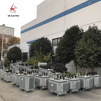 Transformador de Distribución de Energía Trifásico de 10KV 100KVA Sumergido en Aceite con Bobina de Triple Enrollamiento y Topología Flyback