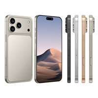 Nuevo Teléfono Desbloqueado 2025, 17 Pro Max 4G 5G, Smartphone con Pantalla de 6.9 Pulgadas y 60Hz, Cámara de 64MP, 12GB+1TB, Doble SIM, Procesador de 8 Núcleos