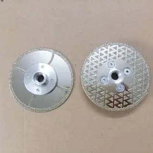 Mini Diamant Gecoate Roterende Schijf Manufactuur 30 Mm Kleine Mini Diamantzaag Gegalvaniseerd Snijschijfblad Voor Pvc-Glazen Edelsteen