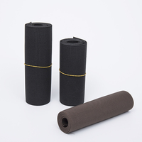Bande élastique en toile marron de 8 pouces de large pour matériaux de bottes, intérieur de bus et de voiture