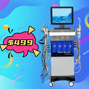 Appareil de microdermabrasion au diamant Aqua Hydra Oxygène 14 en 1, pour usage en salon, modèle hydratant ALSP238 - Product Image 1