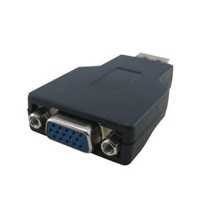 Adaptador DE PUERTO DE PANTALLA <span class=keywords><strong>VGA</strong></span> Adaptador hembra <span class=keywords><strong>VGA</strong></span> Convertidor de conector de puerto de pantalla - Product Image 2