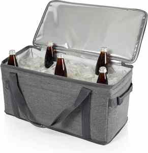 Picnic Time Brand 64 Can Collapsible Cooler, Large Insulated Soft Cooler Bag, Portable Beach Cooler with Shoulder Strap - Product Image 1