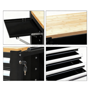 Chariot d'<span class=keywords><strong>atelier</strong></span> mobile en acier OBM, armoire à outils, chariot à outils, boîte à outils pour ateliers et usines, coffre à outils - Product Image 4