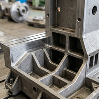 Centre d'usinage vertical CNC VTF840-2 de haute précision avec déplacement de 850x400x350 et répétabilité de 0,003 mm