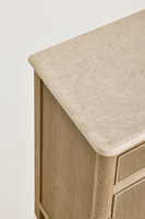 Armoire en chêne de style campagnard français, style rétro minimaliste, meubles de maison de style campagnard, meubles recyclés pour salon