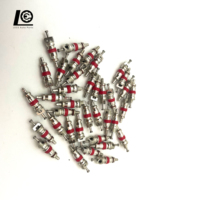 Valve de pneu Core100 pièces/plaque haute qualité Auto voiture rouge Bond allié pneu Valve tige noyau pour valves de pneu