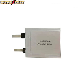 סוללת ליפו דקה במיוחד Rcultrafast סיטונאית 014461 170mah 3.7V סופר דקה 3 גרם אחריות ל-12 חודשים לאלקטרוניקה צרכנית - Product Image 3