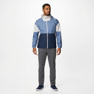 Finer Threads <b>Men</b> Windbreaker <b>Jacket</b> Lightweight Waterproof Outdoor Sportswear Zip-Up Hooded Vintage Style Autumn OEM ODM Custom - Product Image 1