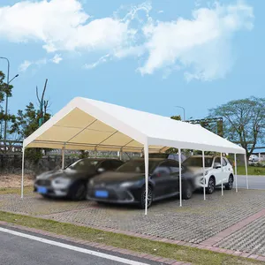 Ty 20 'x 20' dois carros portátil abrigo carro estacionamento garagem galpão carports tenda