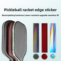 Bande de protection de bord lumineuse pour raquette de pickleball, nouveau style, avec cadre décoratif laser, 18x800mm