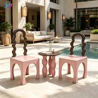 Chaise de salle à manger moderne en fibre de verre italienne, écologique, imperméable, pour chambre, salon, appartement, mobilier de maison