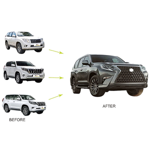 OEM nuevo diseño coche accesorios actualizar Facelift a cuerpo Kits GX460 estilo para Toyota Prado <span class=keywords><strong>Land</strong></span> <span class=keywords><strong>Cruiser</strong></span> 2010-2018 - Product Image 6