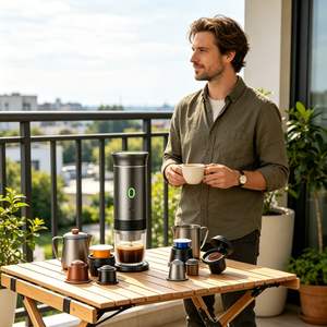Travel Espresso <b>Maker</b> 72W Wireless Cold Brew <b>Coffee</b> Machine American Style Mini Portable Capusle <b>Coffee</b> <b>Makers</b> 20Bar Automatic - Product Image 5
