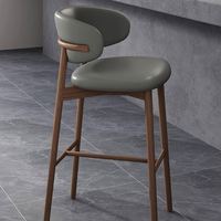 Chaise moderne vintage en gros d'usine, chaise nordique en bois massif pour hôtel et restaurant, chaises en bois