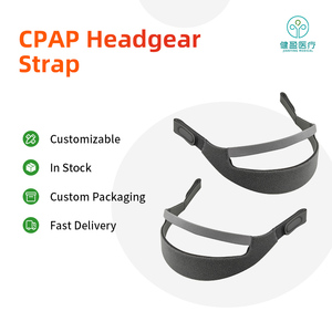Sangle de fixation Dreamwear <span class=keywords><strong>CPAP</strong></span>, remplacement pour <span class=keywords><strong>masque</strong></span> nasal <span class=keywords><strong>Philips</strong></span> Dreamwear, gris, en éponge avec sangle de fixation détachable - Product Image 1