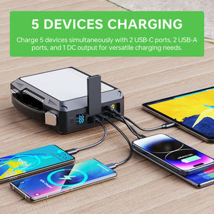 ES936 <span class=keywords><strong>PRO</strong></span> MAX dual DC ธนาคารพลังงานแสงอาทิตย์60W พอร์ตชาร์จ65W ชาร์จเร็<span class=keywords><strong>ว</strong></span>100000mAh สำหรับบ้านพลังงานฉุกเฉิน - Product Image 4