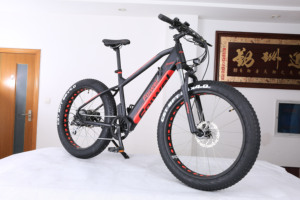 2024 ออกแบบใหม่ซ่อนแบตเตอรี่ไขมันไฟฟ้าจักรยาน/ 48V500w ไฟฟ้าจักรยานไขมัน/ Big Power ไฟฟ้าจักรยานไฮบริด - Product Image 3