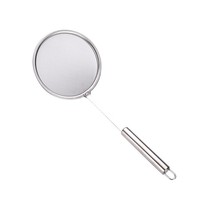 Vente directe en gros d'usine Hot Pot Fat Skimmer Spoon Passoire à mailles fines en acier inoxydable pour écrémer la graisse et la mousse
