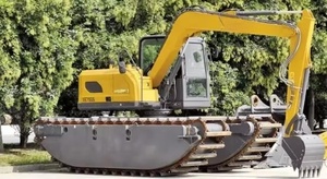 Excavadora Flotante XE220SL con Potencia Nominal de 135kW para la Eliminación de Vegetación Acuática y Trabajos de Conservación de Aguas - Product Image 5