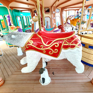 Manège pour enfants en fibre de verre pour parcs d'attractions et centres commerciaux, utilisation en extérieur - Product Image 4