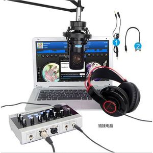Interfaz de Audio Alctron U16K MK3, Tarjeta de Sonido Externa Portátil con USB, Tarjeta de Sonido para Grabación en Vivo - Product Image 6