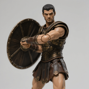 Figurines <span class=keywords><strong>de</strong></span> personnages articulées <span class=keywords><strong>de</strong></span> films <span class=keywords><strong>de</strong></span> héros <span class=keywords><strong>de</strong></span> scène <span class=keywords><strong>de</strong></span> <span class=keywords><strong>film</strong></span>, fournisseur personnalisé OEM, statue <span class=keywords><strong>de</strong></span> guerrier romain, figurine d'action en PVC plastique ABS - Product Image 2