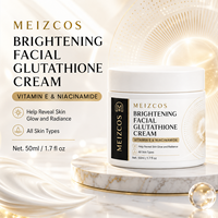 Crème Premium 50ML au Glutathion pour un Teint Uniforme, Anti-rides, Soin des Taches Brunes, Soin du Visage Quotidien, Crème Éclaircissante Avancée pour la Peau