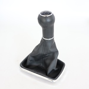 Car Gear <b>Knob</b> Leather Ergonomic <b>Shift</b> Lever For Volkswagen Jetta Bora DZ01Q1K1 - Product Image 3