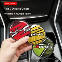 Nouvelle arrivée, tapis de voiture en plastique, modèle BD6, ensemble de 2 pièces, style sportif personnalisé, piste de course, tapis universel antidérapant