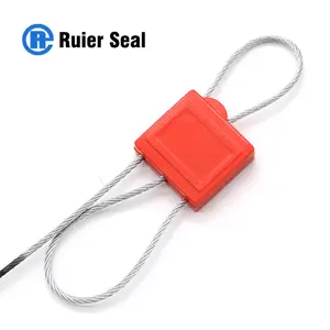 RUIER REC502 Pull-tite Steel Security Cable Wire Seals Numbered Anti-tamper Freight