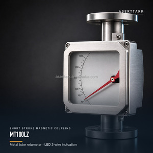 ทนต่อความร้อนและความดัน MT100LZ ระยะชักสั้น ข้อต่อแม่เหล็กแบบใหม่ ไฟ LED ป้องกันไฟดับ 2 สาย โรต้ามิเตอร์แบบท่อโลหะ - Product Image 3