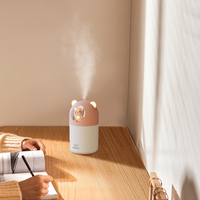 300ml Mignon Pet USB Mini Humidificateur D'air Ultrasonique Brouillard Froid avec Haute Visibilité Pratique pour la Maison ou le Bureau
