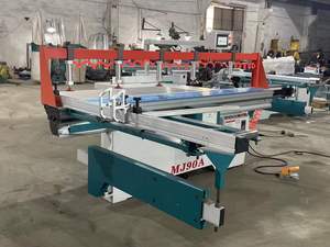 Scie à panneaux CNC à table coulissante informatisée pour le travail du bois et la fabrication de meubles, <span class=keywords><strong>avec</strong></span> fonction de scie à poutre alternative automatique - Product Image 5