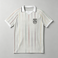 Camiseta de Fútbol BASKETMAN con Rayas Elegantes, Estilo Vintage, Transpirable, Uniforme Personalizado para Equipos Amateurs y Profesionales