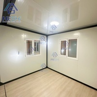 Nouvelle conception de maison mobile préfabriquée de 20 pieds ou 40 pieds, 5 chambres, maison préfabriquée en acier léger extensible, type conteneur