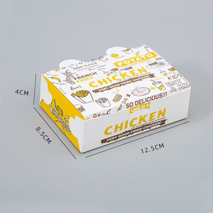 Bán buôn hộp gà rán cánh gà Hộp Tùy chỉnh thức ăn nhanh Takeaway hộp gà rán - Product Image 2
