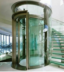 Elevator Kaca Perumahan Bulat Villa, Lift Panorama Kaca Bekas Villa - Product Image 5