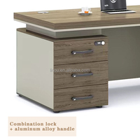 Scrivania Moderna Contemporanea in Legno per Ufficio e Casa, Stile Pannello, Realizzata in Resistente MDF, Scrivania per Computer