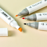 Offre Spéciale 168 couleurs stylos de coloriage à double pointe fine, ensemble de stylos marqueurs à base d'alcool