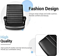 Chaise de bureau pour ordinateur, chaise de direction en cuir, réglable, bon fournisseur en France