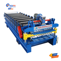Machine de formage de rouleaux à double couche entièrement automatique pour tôles colorées en Afrique du Sud