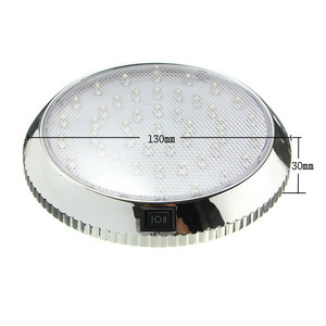 Luz Nocturna LED para Interior de Coche, Montada en el Techo, 46 LED, Luz Blanca, 12V, Iluminación para Maletero - Product Image 3