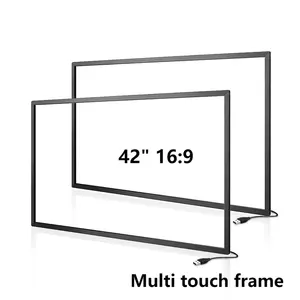 42インチUSBインターフェース簡単な取り付けLCD/LEDディスプレイ用赤外線タッチフレームUSBインターフェース