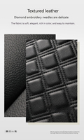 Housses de siège de voiture personnalisées Accessoires de voiture en cuir Protecteur de siège de voiture étanche 2018-2024 Ensemble complet de luxe pour Toyota Camry