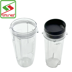Máy ép trái cây phần 1.25L vuông Máy xay sinh tố Glass <span class=keywords><strong>Jar</strong></span> cho Oster Máy xay sinh tố thay thế/ly 24/18/oz Máy xay sinh tố cup/osterize <span class=keywords><strong>Jar</strong></span> cap - Product Image 5