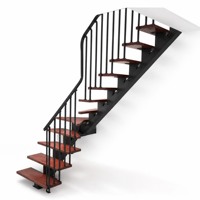 Système d'escaliers modulaires préfabriqués pour les applications de construction résidentielle