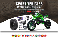 110cc 4 temps 1 cylindre automatique tout-terrain vague moteur assemblage nouvel état avec allumage CDI démarrage électrique pour motos