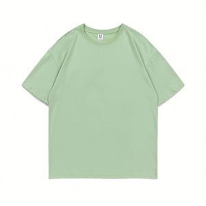 Wholesale Custom Graphic Unisex T-shirt High Quality Solid Color Casual T-shirt Design Custom Printed logo - Product Image 4