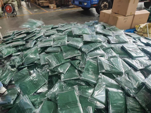 Saco de Jardim Extra Estável Autoportante com 4 Alças, Material PP, Base Dupla, Design Dobrável para Resíduos de Grama e Folhas - Product Image 6